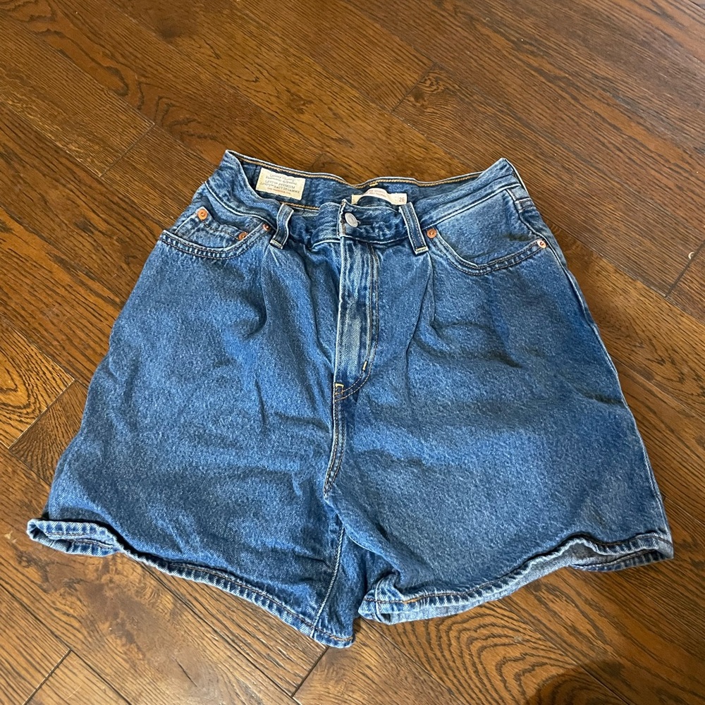 Levi's Women's Blue Jean Shorts
